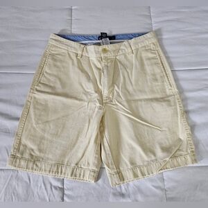Chaps Men's Tan Flat Front Shorts